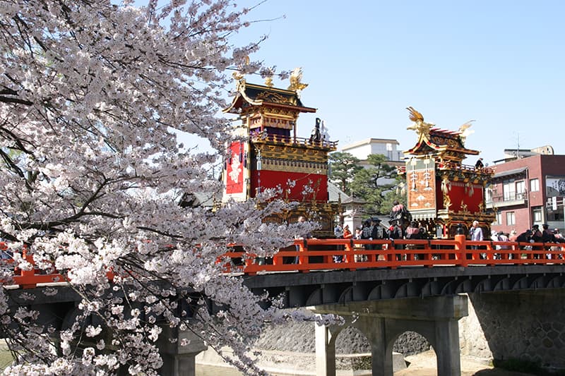 Photo : Le festival de Takayama de printemps