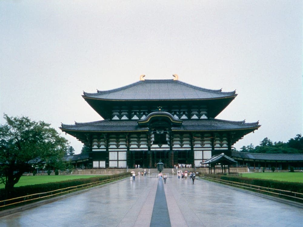 Fotografía de Todai-ji, el Salón del Gran Buda