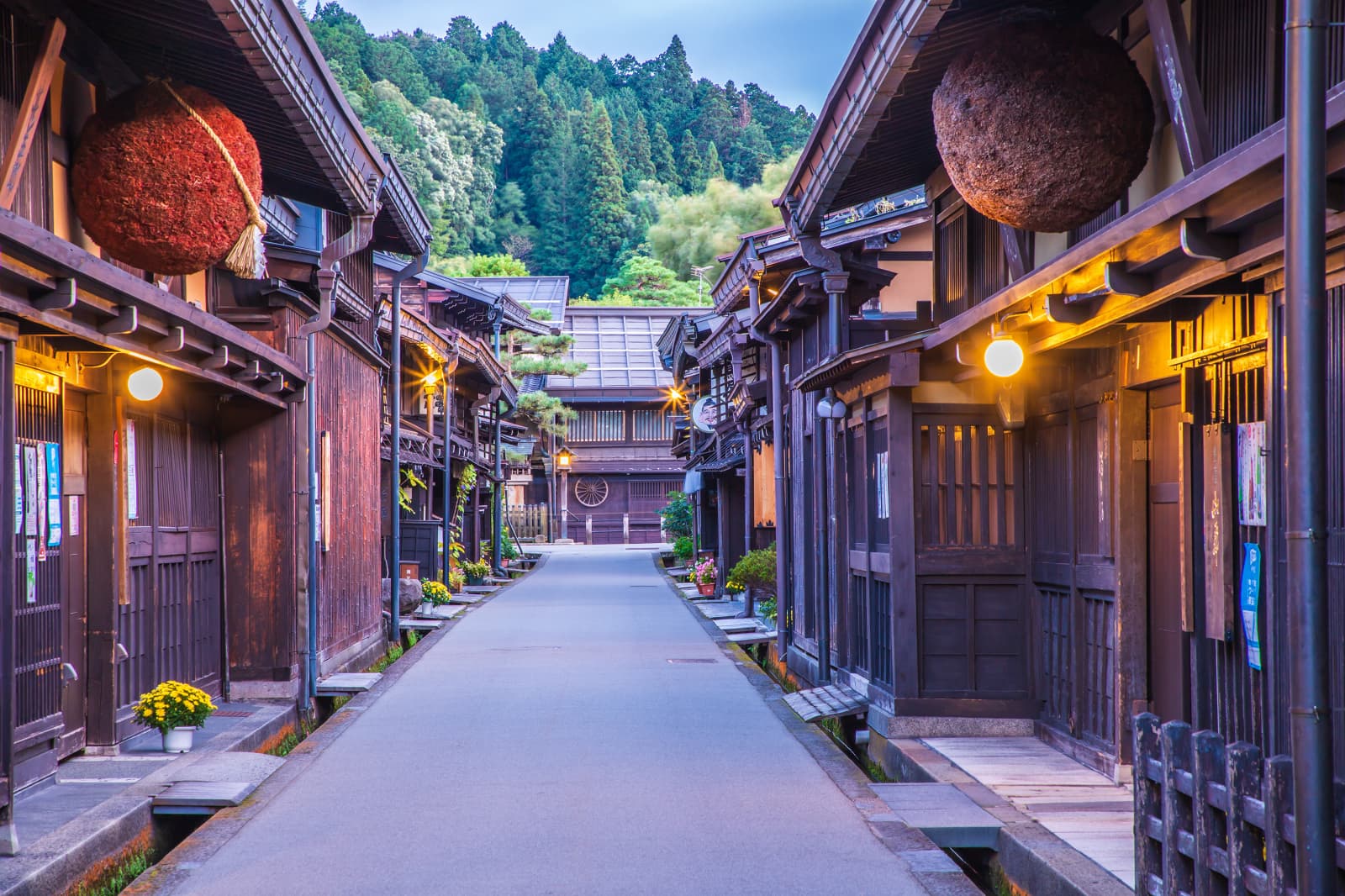 Photo : La vieille ville de Takayama